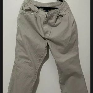 24w khaki pants